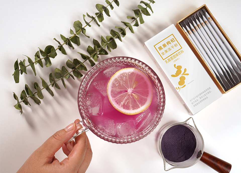 黑枸杞全果冻干粉益生菌